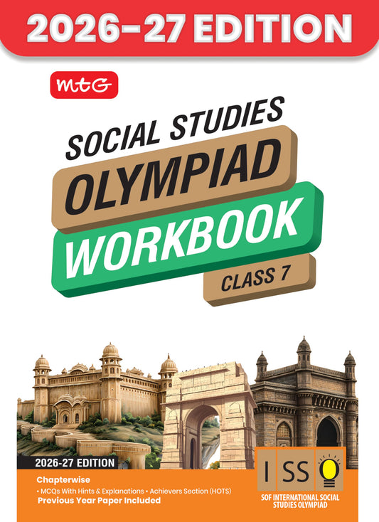 MTG International Social-Studies Olympiad (ISSO) Workbook Class 7 - Chapter-wise MCQs with Achievers Section - SOF Olympiad Books For 2026-27 Exam
