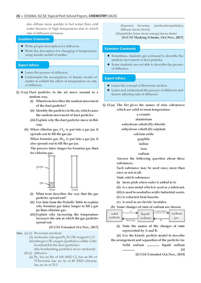 Oswaal IGCSE Topical Past Solved Papers l Chemistry (0620) | For 2027 Exam | With Oswaal AI