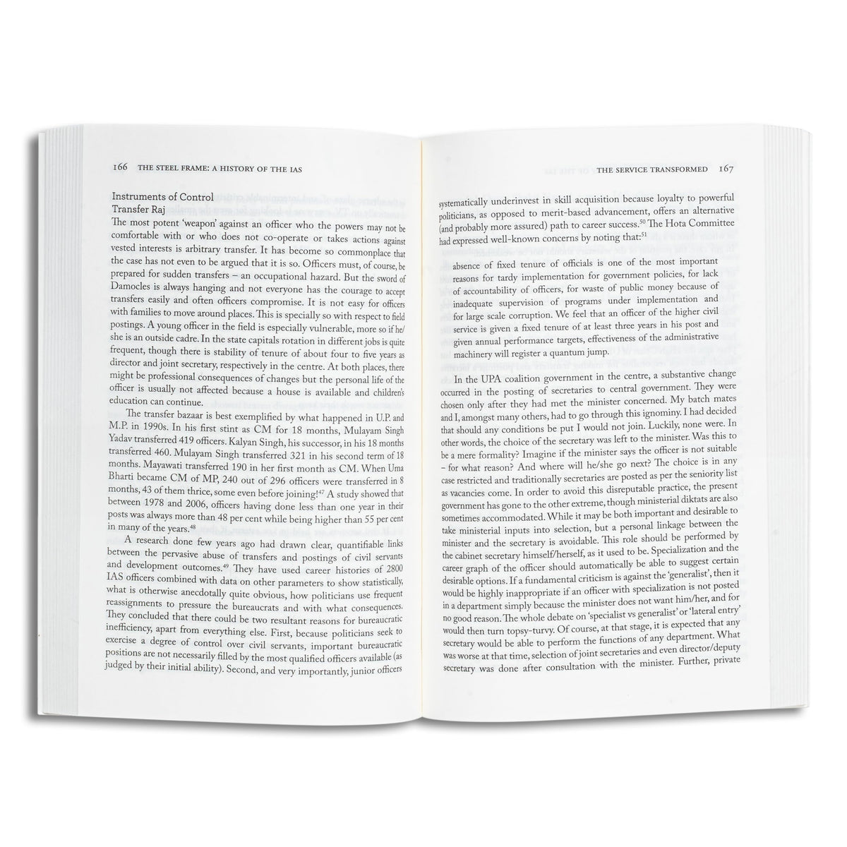 The Steel Frame: A History of the IAS