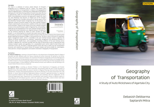 Geography of Transportataion A Study of Auto Rickshaws of Agartala City book cover
