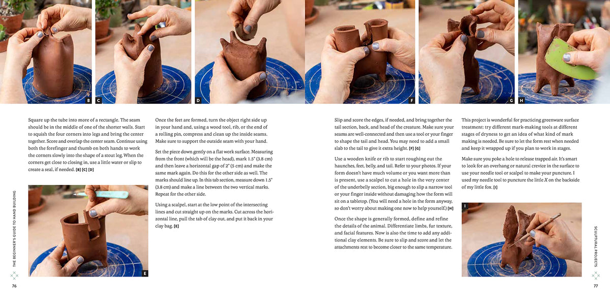 Beginner's Guide to Hand Building: Functional and Sculptural Projects for the Home Potter