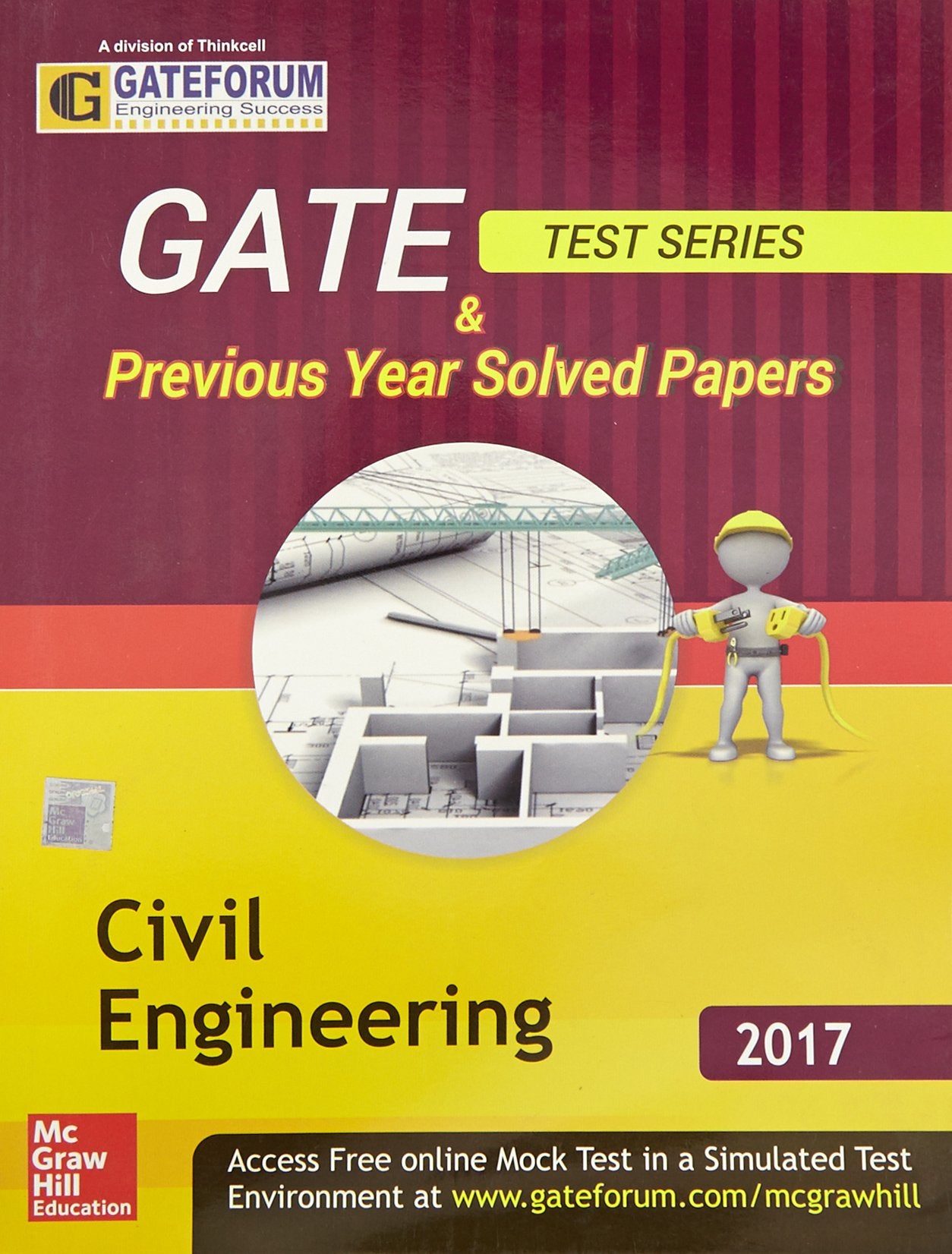 GATE Test Series & Previous Year Solved Papers- CE book cover