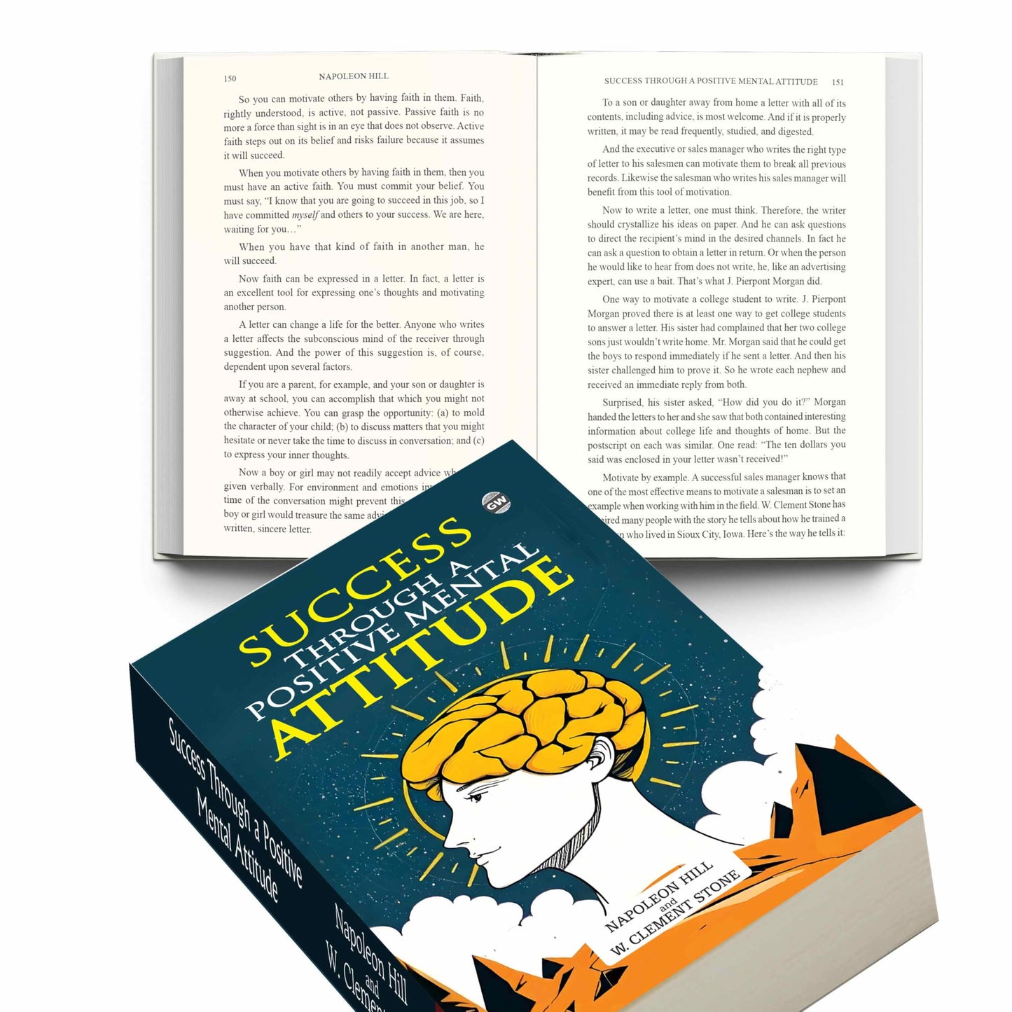 Success Through a Positive Mental Attitude (Paperback) :- success psychology guide, transformative lifestyle book, empowering wisdom text, resilience mindset reading, classic growth literature
