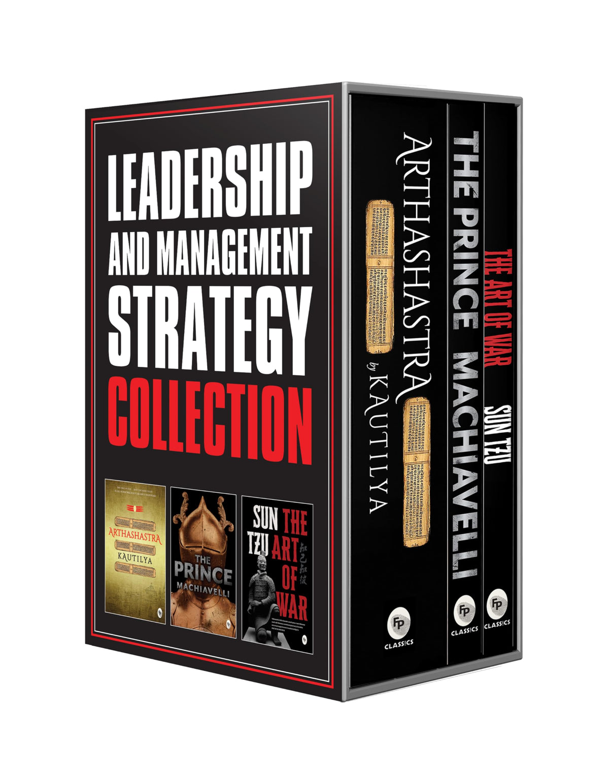 Leadership & Management Strategy Collection (3 Book Set) | Leadership | Political Strategy | Gift Pack | Premium Paperback | The Prince | The Art Of War | Arthashastra & More