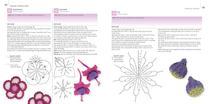 100 Flowers to Knit & Crochet: A Collection of Beautiful Blooms for Embellishing Clothes, Accessories, Cushions and Throws