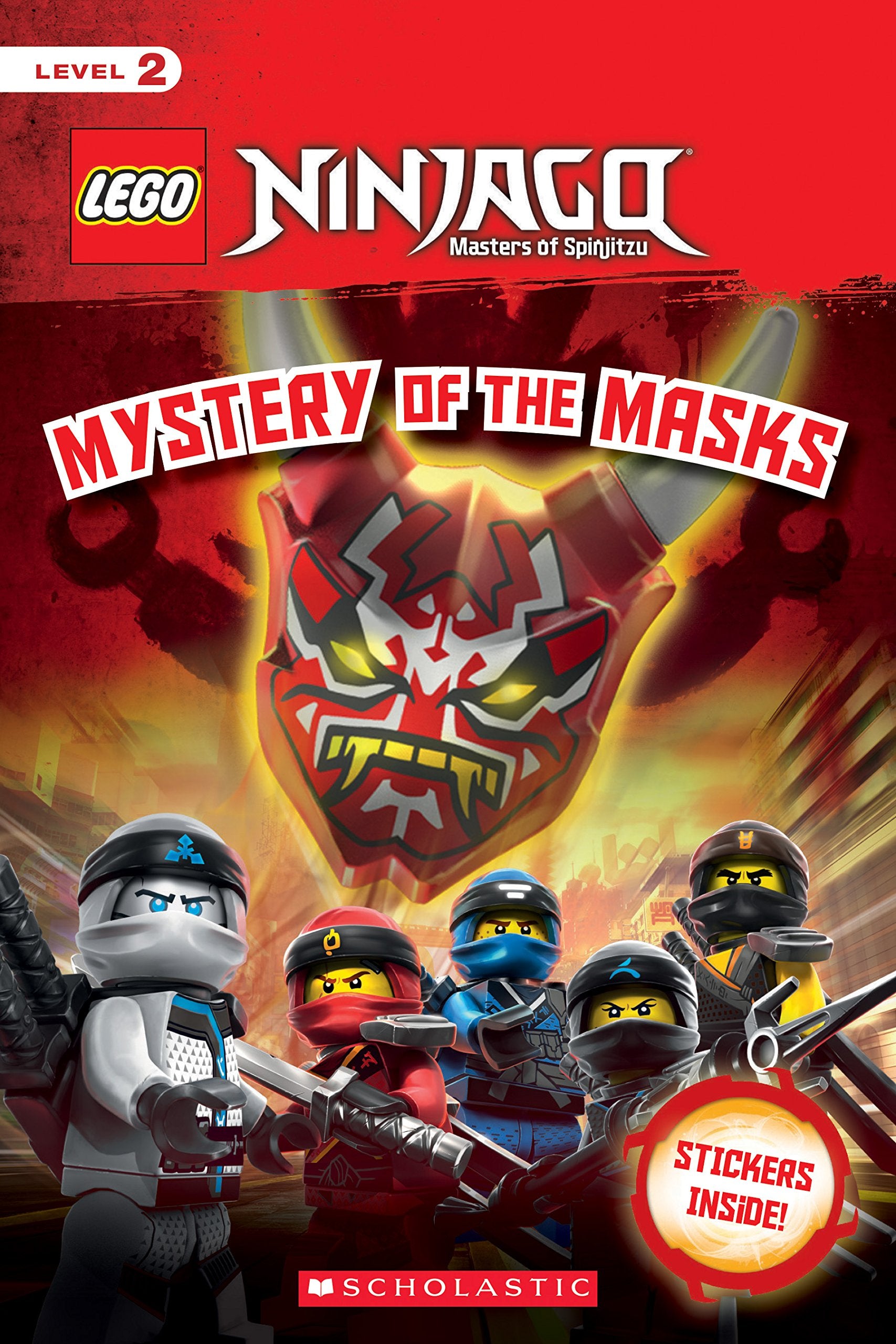 LEGO NINJAGA: MYSTERY OF THE MASKS book cover