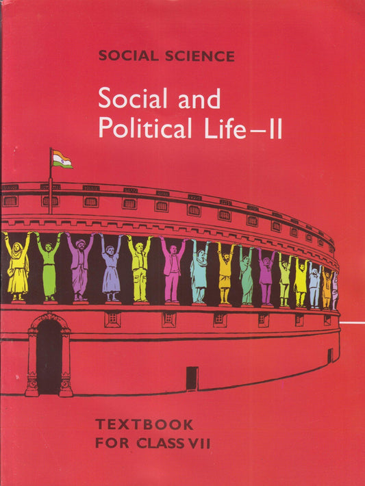 Social and Political Life II For Class - 7 - 764 by NCERT (Author) book cover