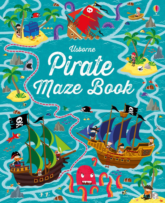 PIRATE MAZE BOOK book cover