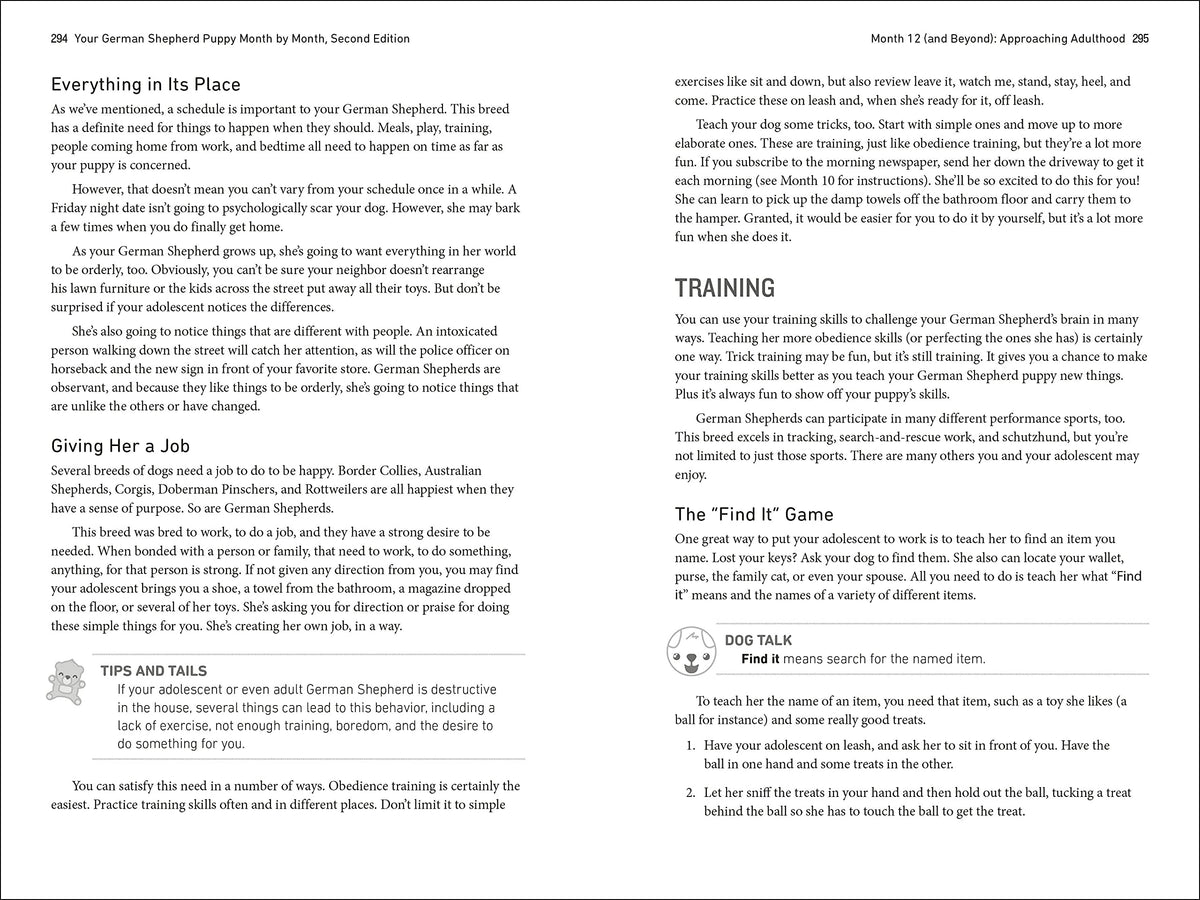 Your German Shepherd Puppy Month by Month, 2nd Edition