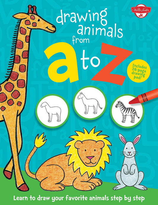 Drawing Animals from A to Z book cover