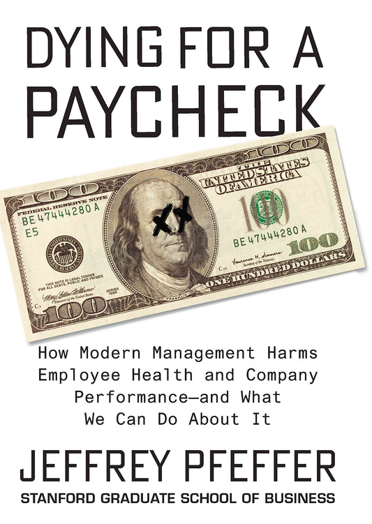 DYING FOR A PAYCHECK book cover