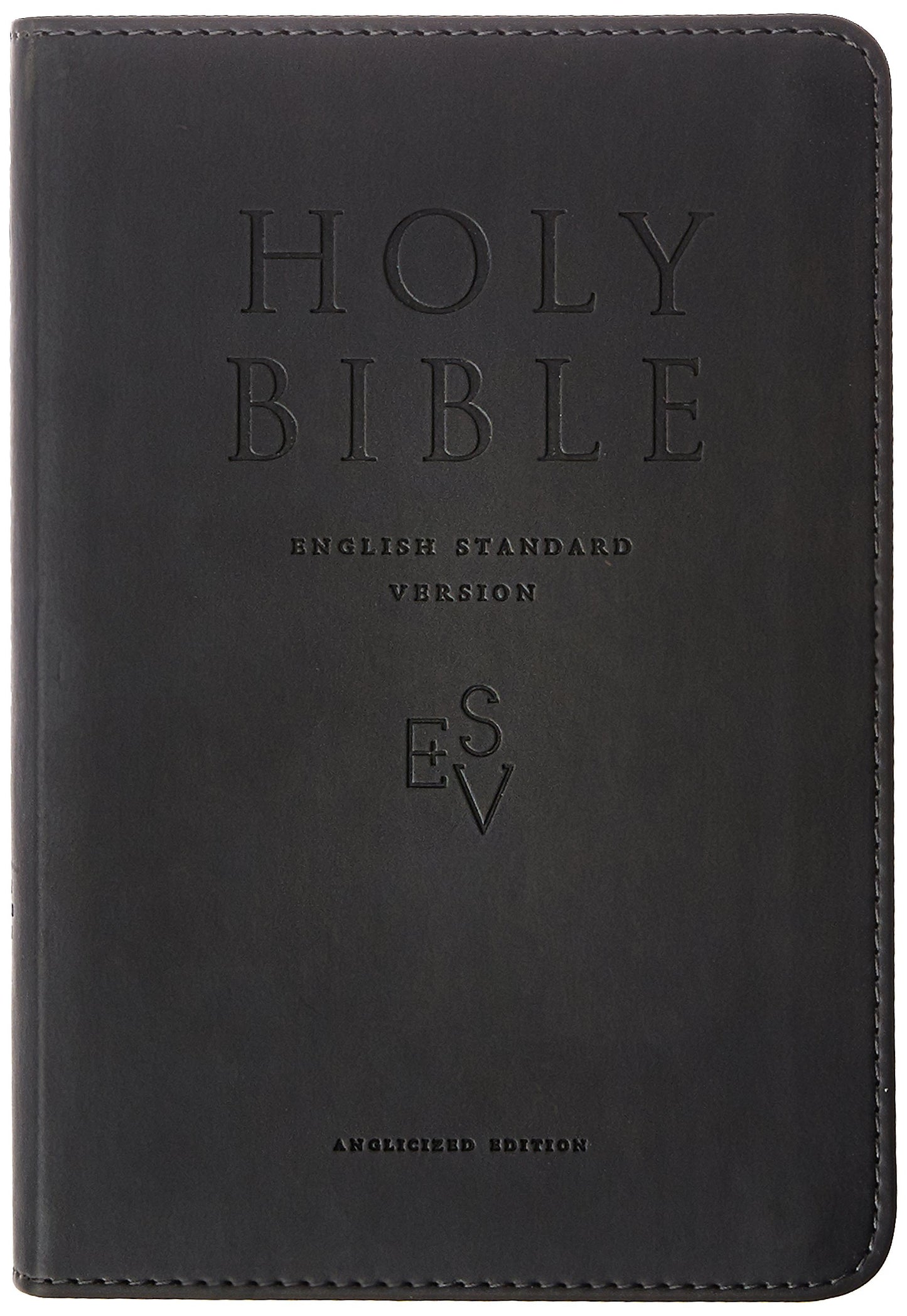 Holy Bible: English Standard Version (ESV) Anglicised Black Compact Gift edition