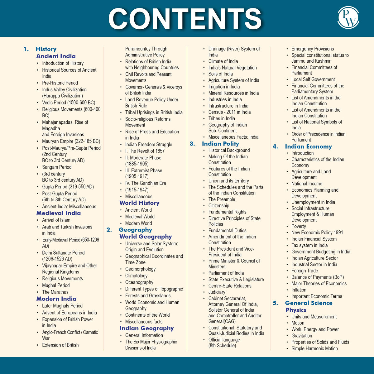 PW GK Pulse General Knowledge with 1000+ One-Liner PYQs by Krati Ma’am | NCERT-Based Facts, Infographics & Chapter-Wise Coverage for UPSC NDA CDS EPFO ... SSC Banking Railway Defence & Teaching Exams