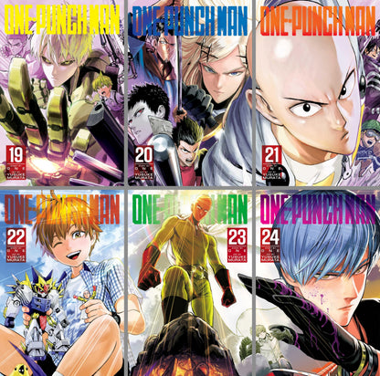 One-Punch Man Series Vol. 1–32 Complete Manga Collection by ONE (32 Books)