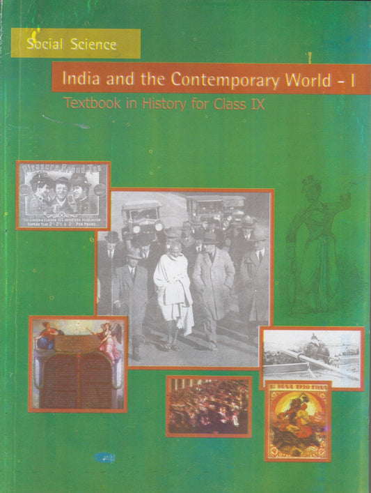 India & Comtemprary World - History For Class - 9 - 966 by NCERT (Author) book cover
