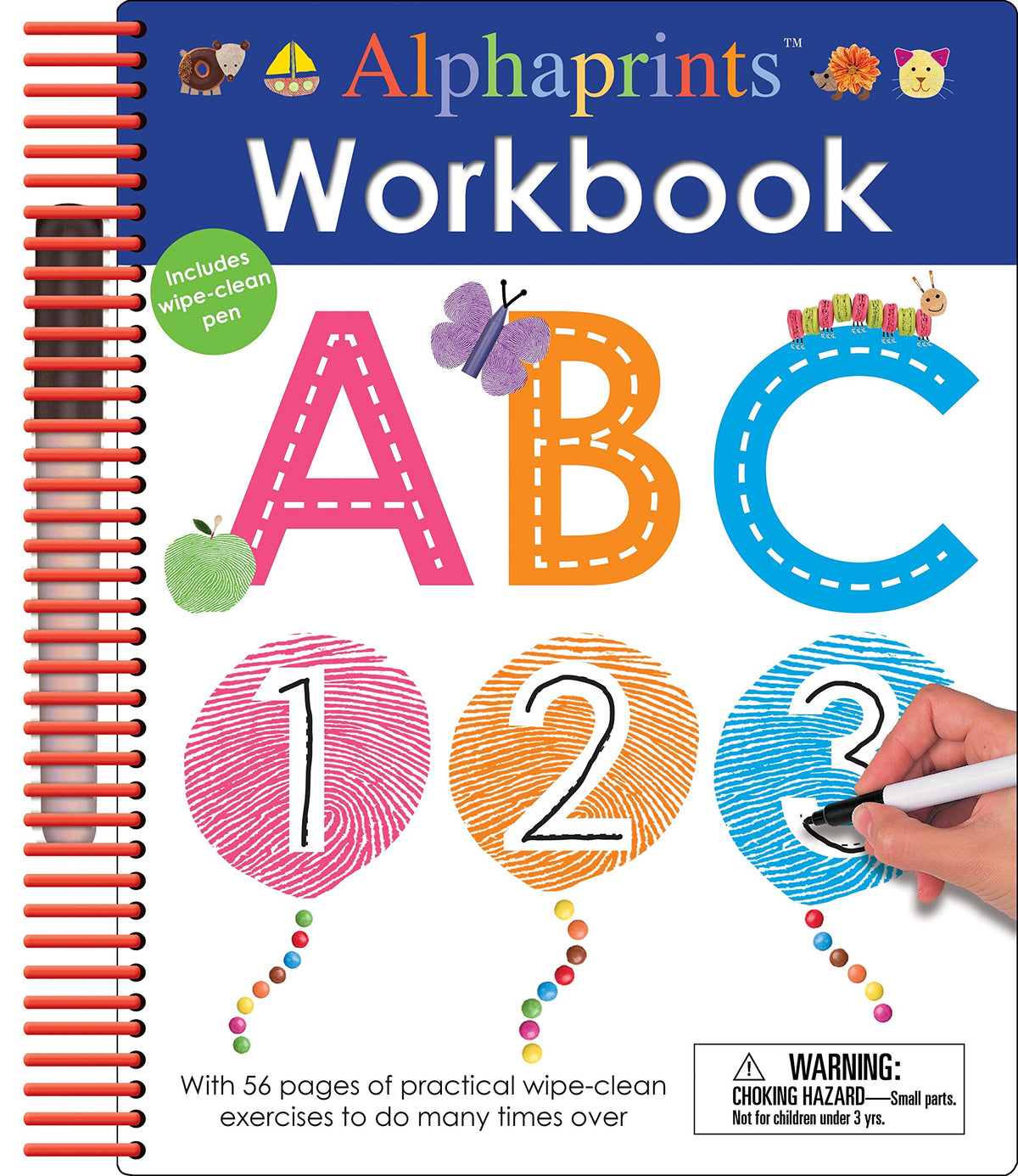 Alphaprints: Wipe Clean Workbook book cover