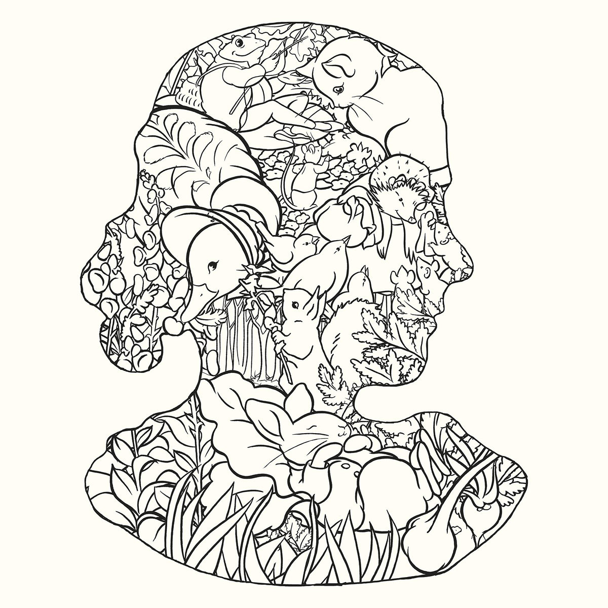 The Beatrix Potter Colouring Book