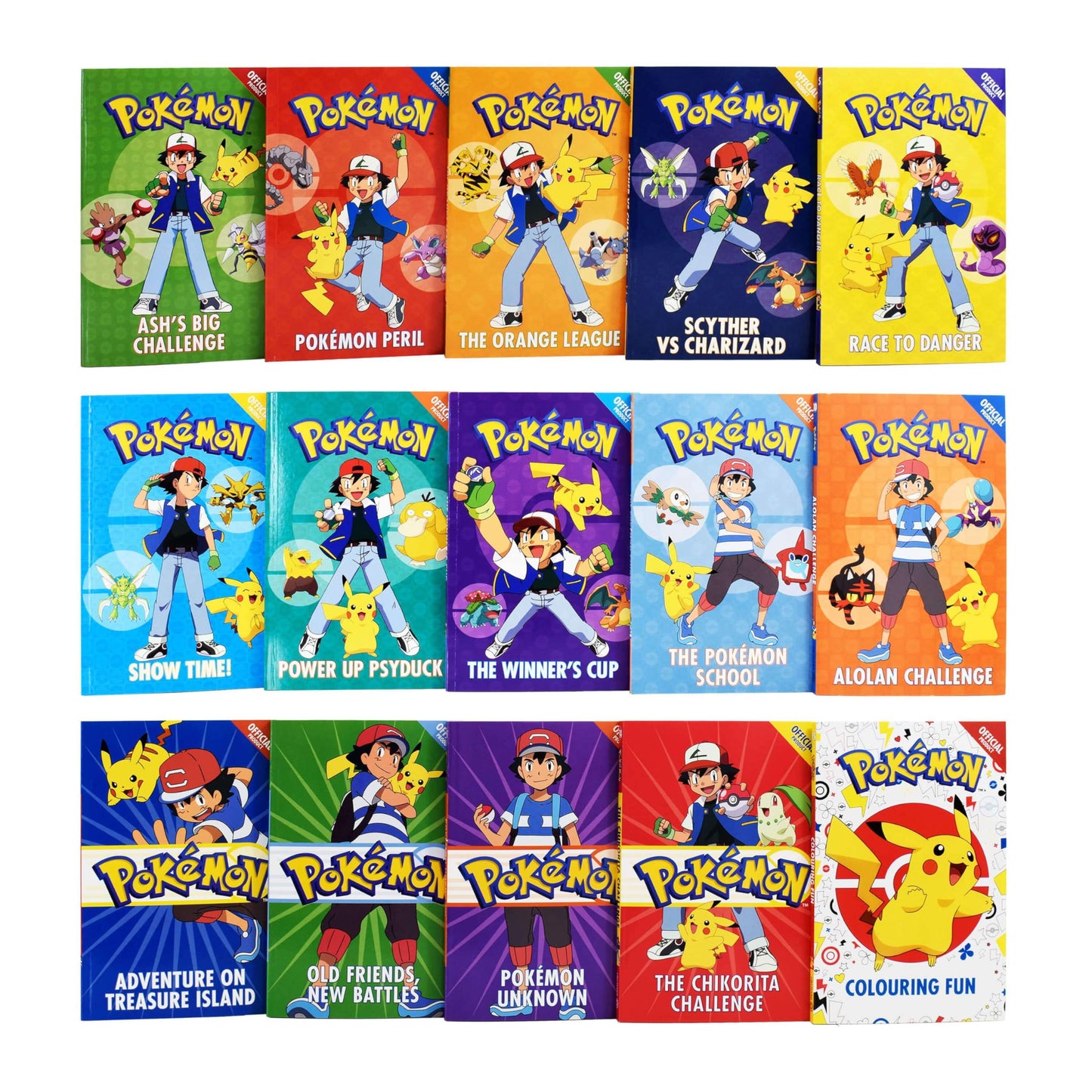 Pokemon Ultimate Book Collection Series - 1-15 Box Set 