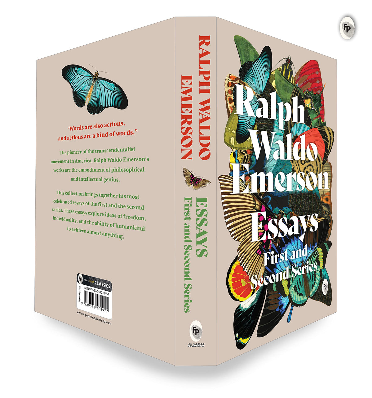 Essays: First and Second Series by Ralph Waldo Emerson – English | Philosophy of Religion, Nature & Soul | Book on Ideas of Individualism/ Self-Reliance/Freedom | Revolutionary Movement in America