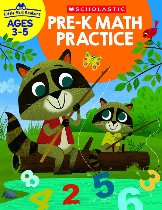 Little Skill Seekers: Pre-K Math Practice book cover