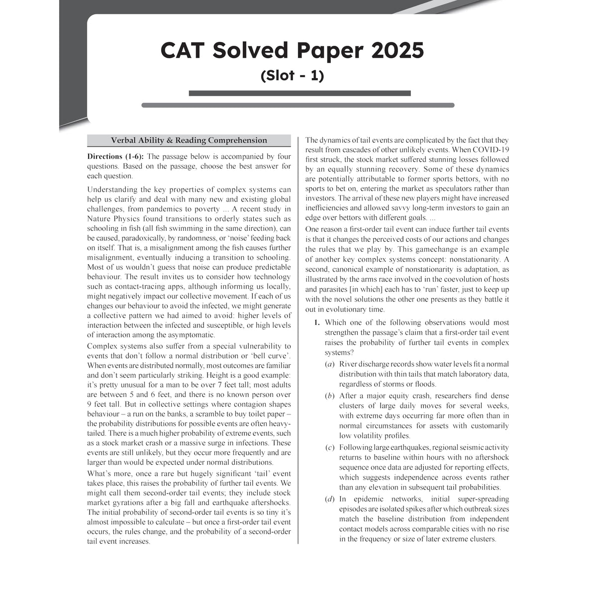 PW CAT 28 Years Chapterwise & Topicwise Previous Years Solved Papers PYQ Book For 2026 Exams | 2500+ Questions, Mind Maps, Detailed Solutions, Trend Analysis