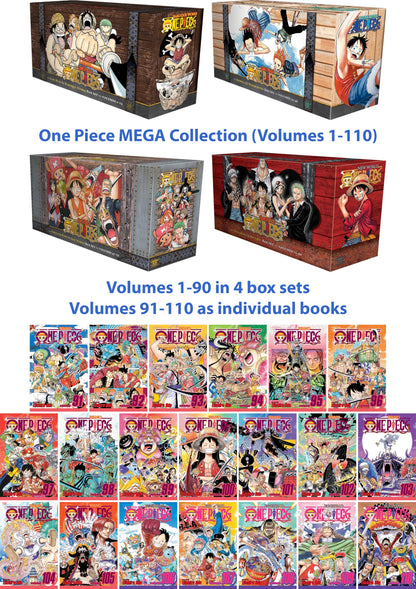One Piece Manga Series Collection Box Sets by Eiichiro Oda