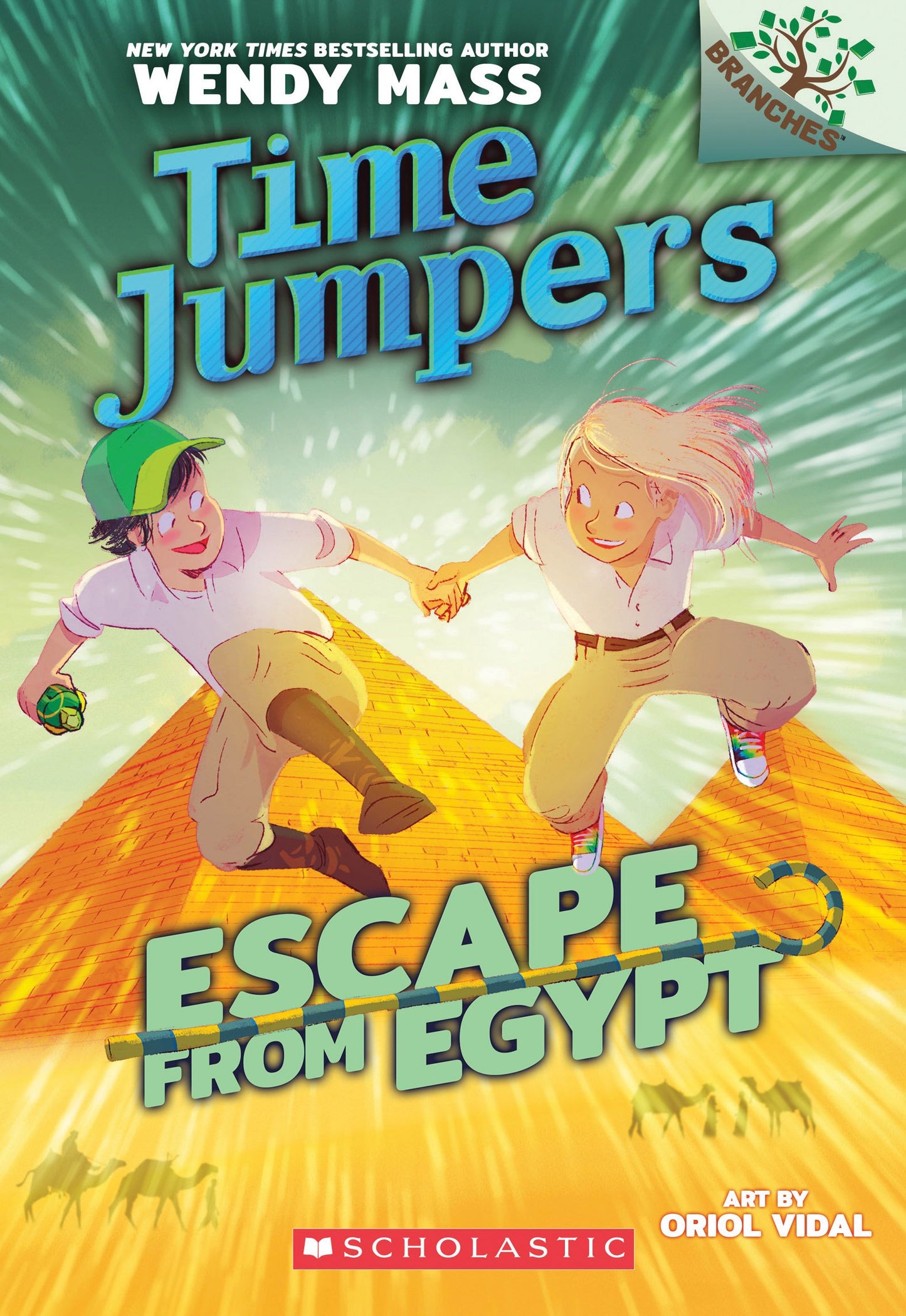 Time Jumpers #2: Escape From Egypt: A Branches Book book cover