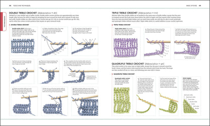The Crochet Book: Over 130 techniques and stitches