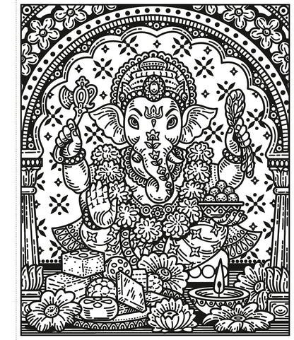 Diwali Magic Painting Book