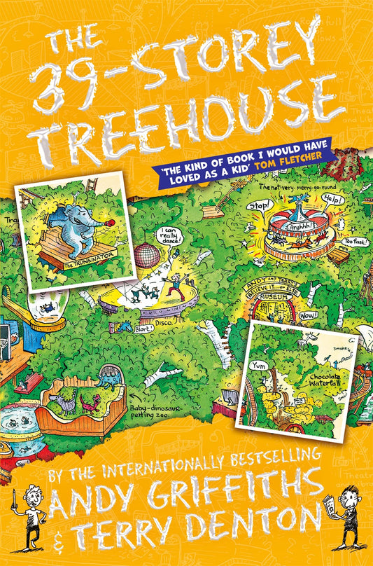 The 39-Storey Treehouse (The Treehouse Series) by Andy Griffiths (Author), Terry Denton (Illustrator) book cover