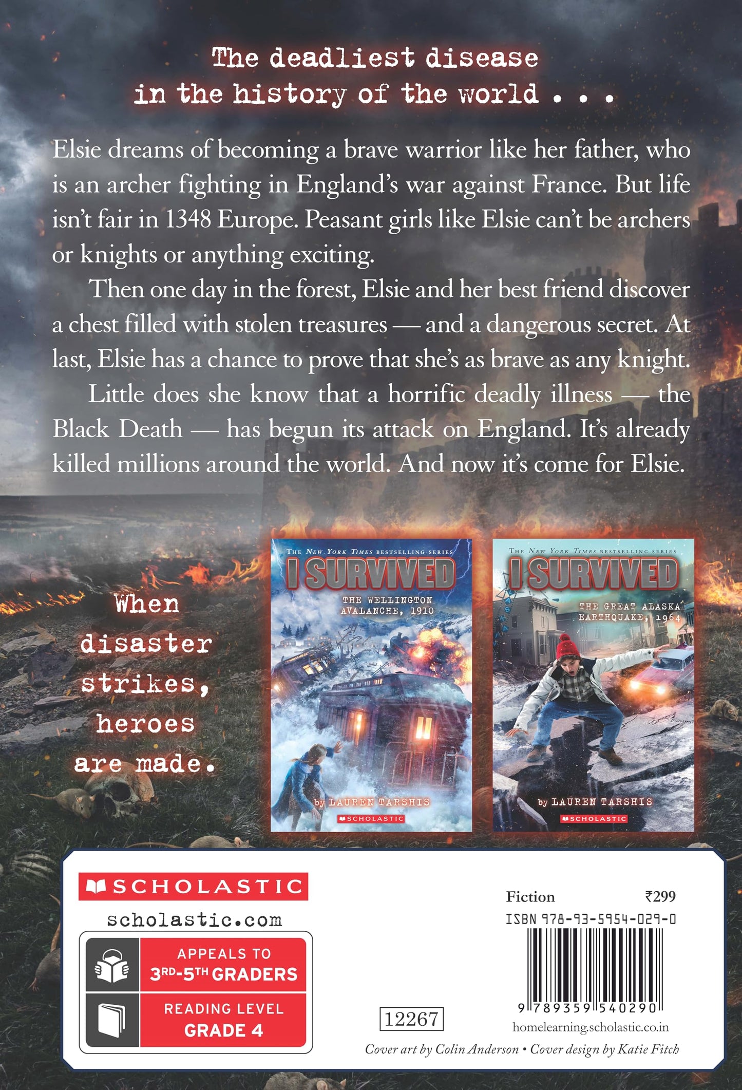 I Survived #24: I Survived The Black Death, 1348