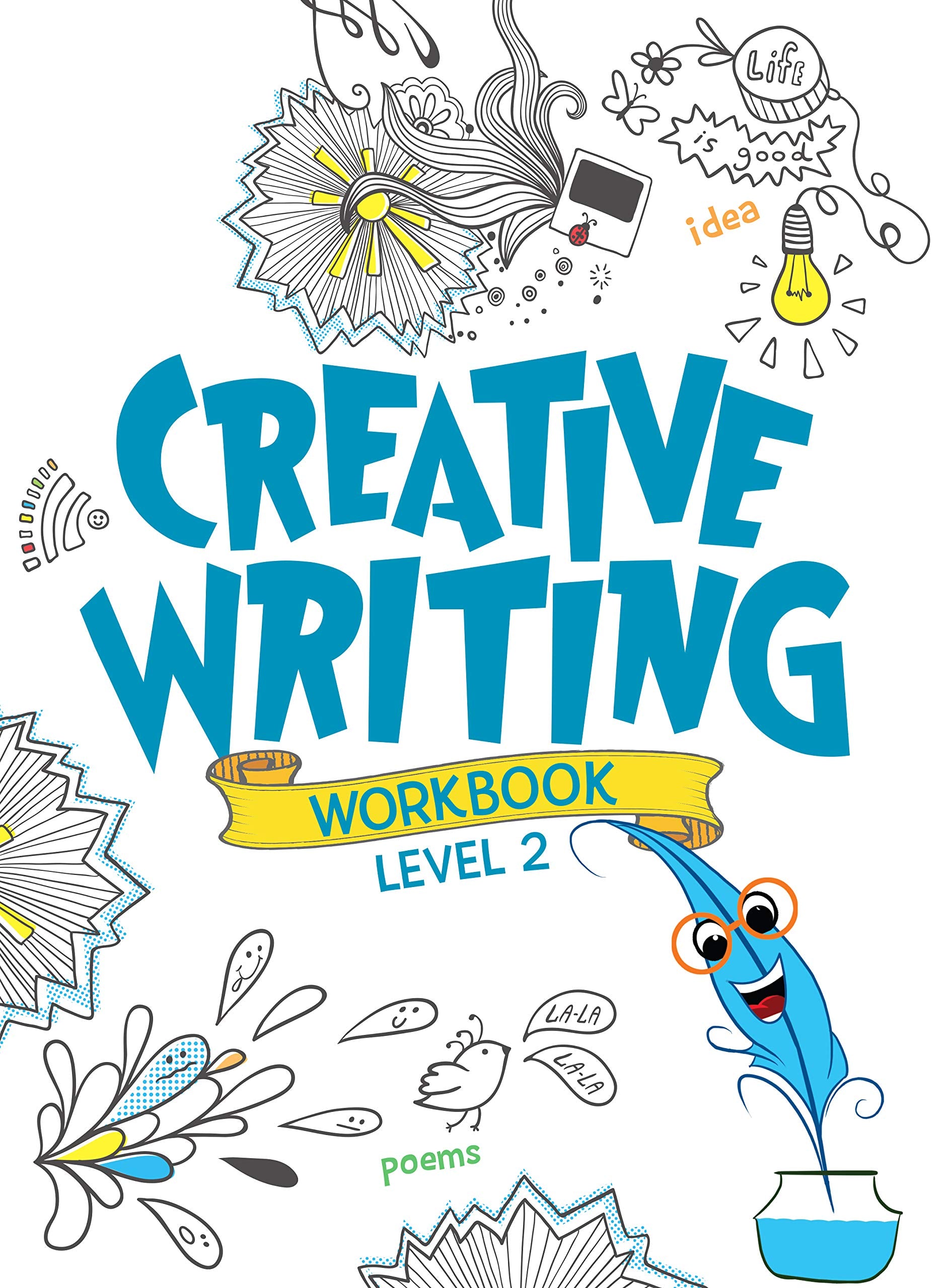 Creative Writing Workbook Grade 2 by Om Books Editorial Team (Author) book cover