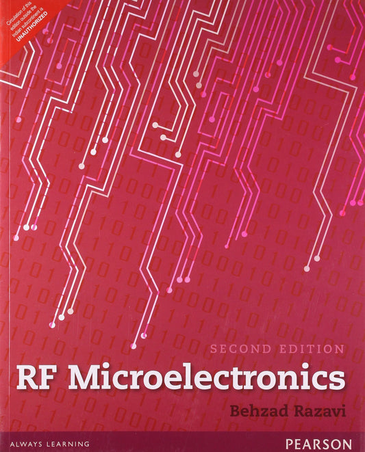 AICTE Recommended| RF Microelectronics| By Pearson
