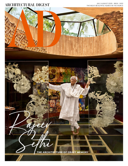 AD Architectural Digest India - July - August 2026 - Rajeev Sethi - The Architecture of Craft Memory