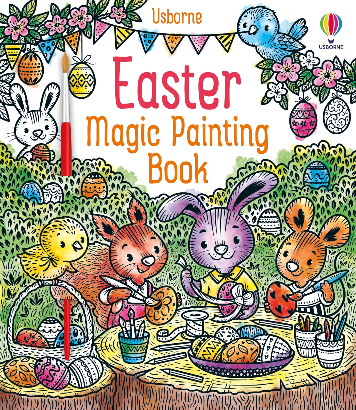 Easter Magic Painting Book book cover