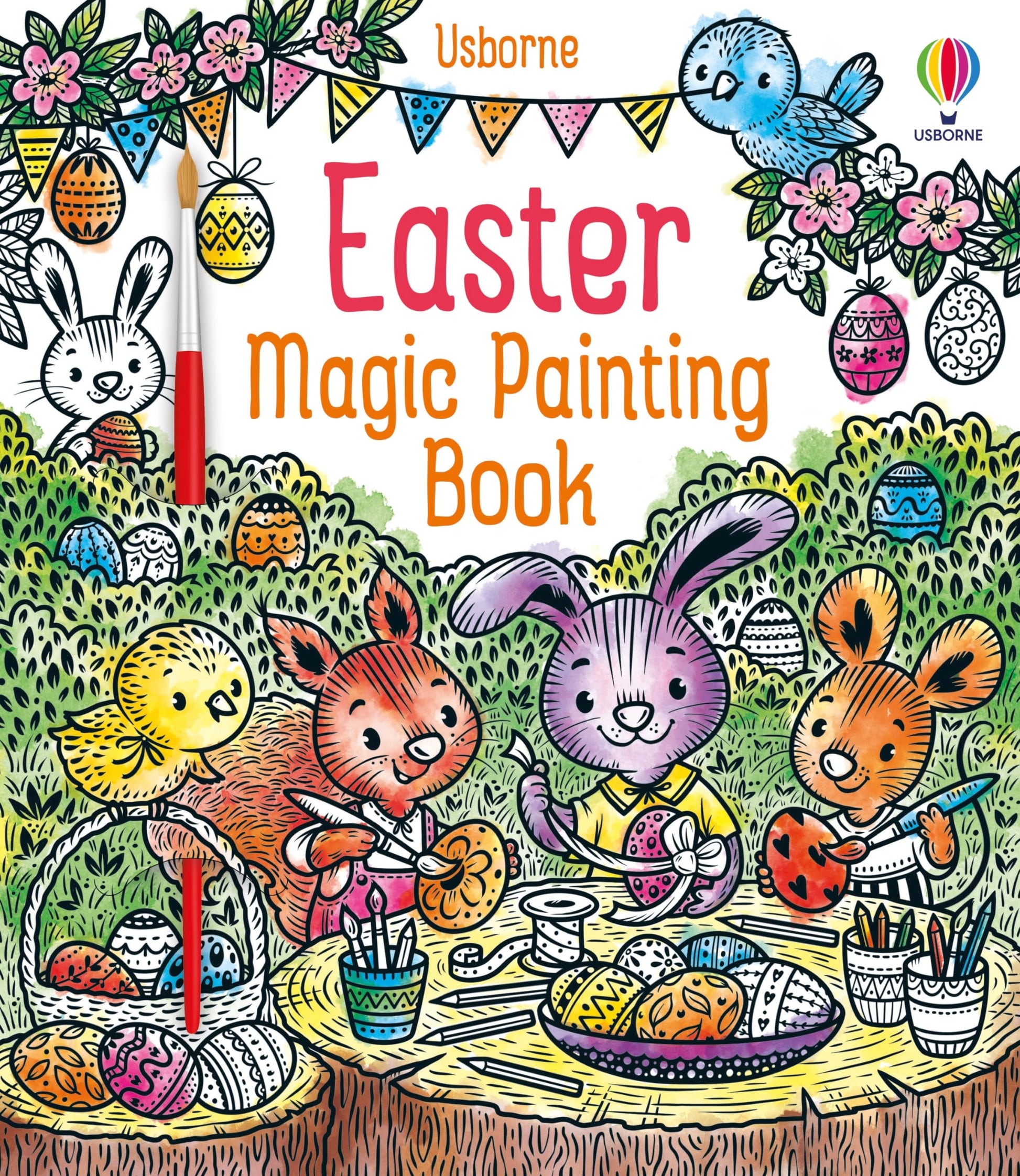 Easter Magic Painting Book book cover