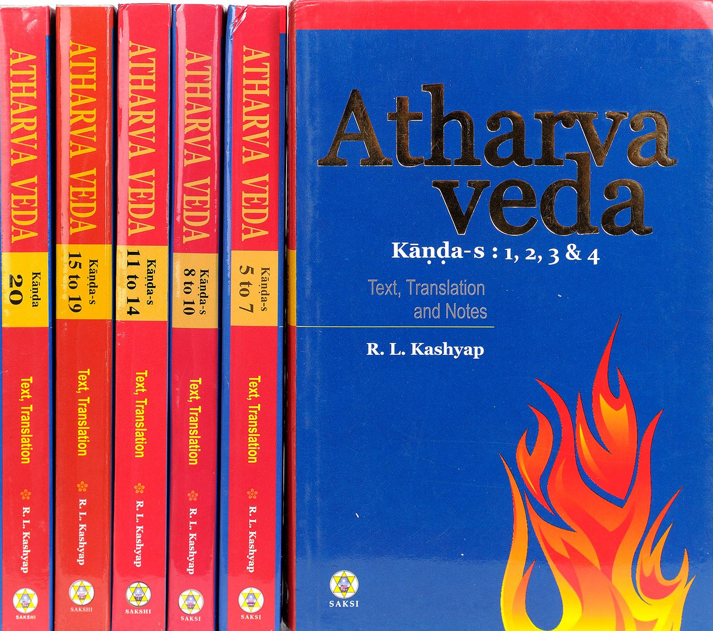 Atharva Veda - Volume 1 (Kanda-s 1, 2, 3 & 4) book cover