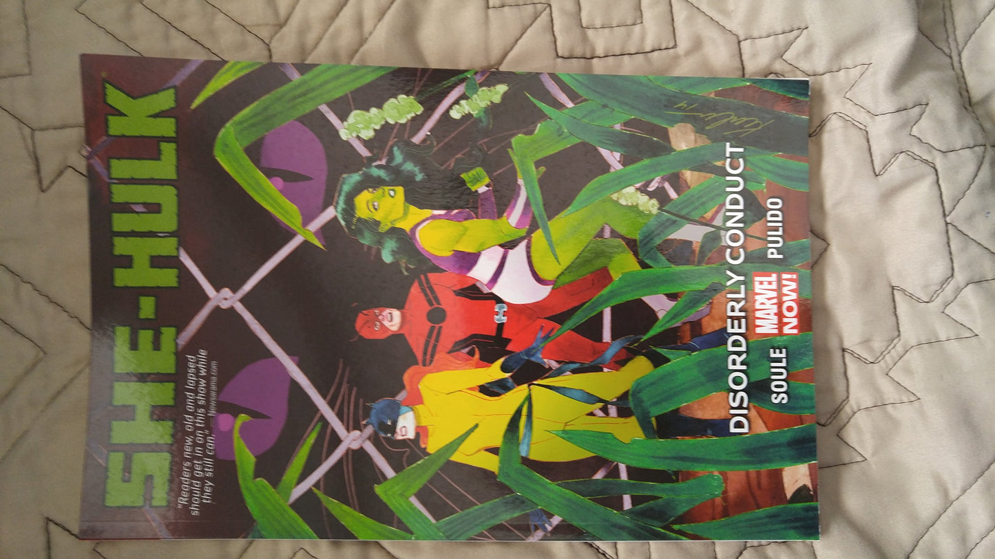 SHE-HULK VOLUME 2: DISORDERLY CONDUCT book cover