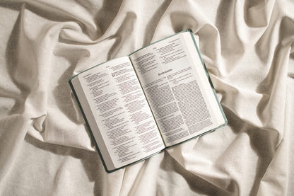 Nlt Premium Value Thinline Bible, Filament Enabled Edition (Leatherlike, Bouquet Teal): New Living Translation, Bouquet Teal, Leatherlike, Premium Value Thinline Bible, Filament Enabled Edition