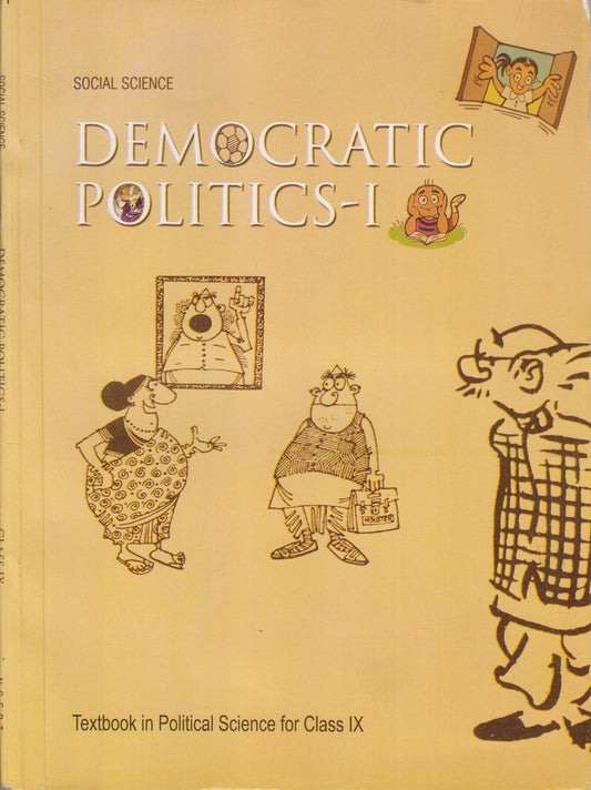 Democretic Politics For Class - 9 - 972 by NCERT (Author) book cover