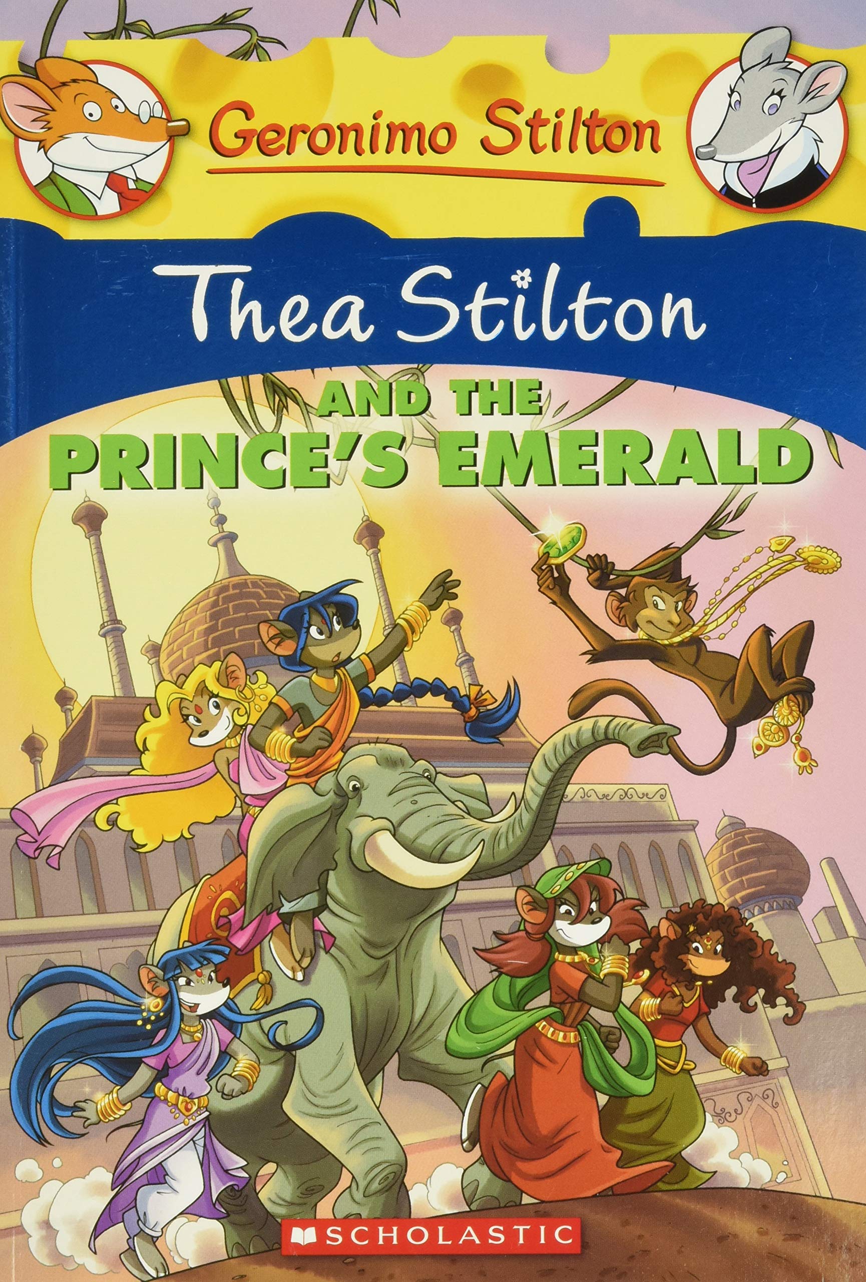Thea Stilton and the Prince's Emerald: 12 (Geronimo Stilton) by Geronimo Stilton book cover