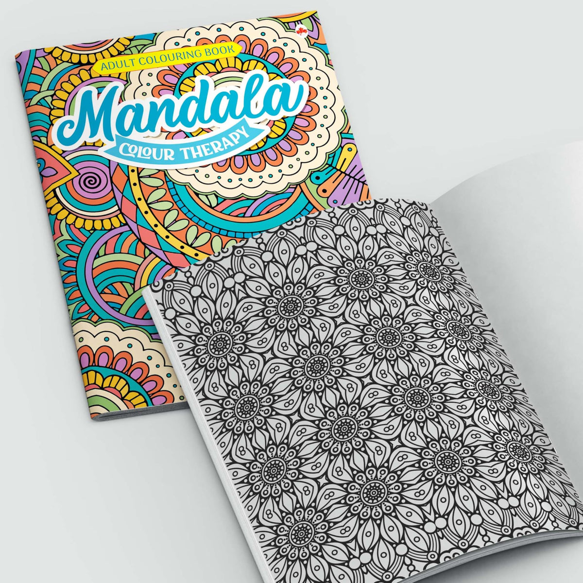 Adult Colouring Book - Mandala Colour Therapy - Colouring Activity Books for Adults - Creative Colouring Book to Reduce Stress