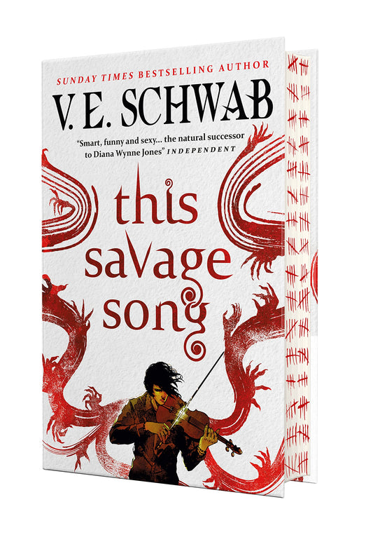 This Savage Song collectors hardback book cover
