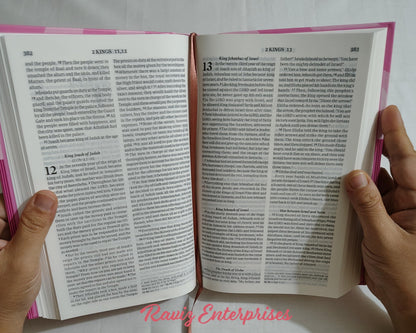 Good News Bible Today's English Version Contains Old and New Testament Pink Regular Size by Raviz Enterprises
