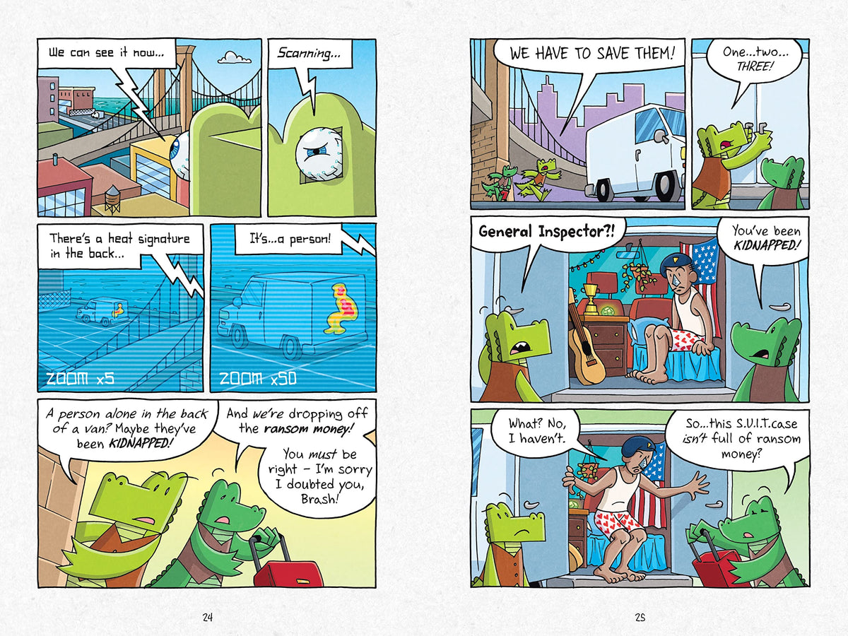 InvestiGators: Braver and Boulder: A Laugh-Out-Loud Comic Book Adventure!: 5