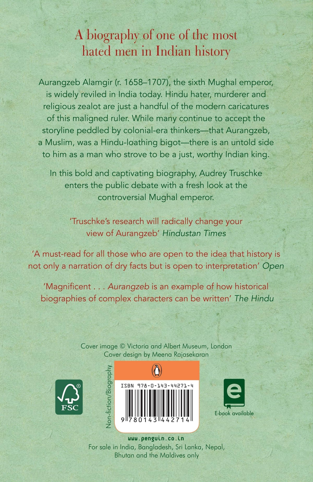 Aurangzeb: The Man and The Myth | National Bestseller on Mughal History | Biography of a Controversial Emperor & His Legacy in India