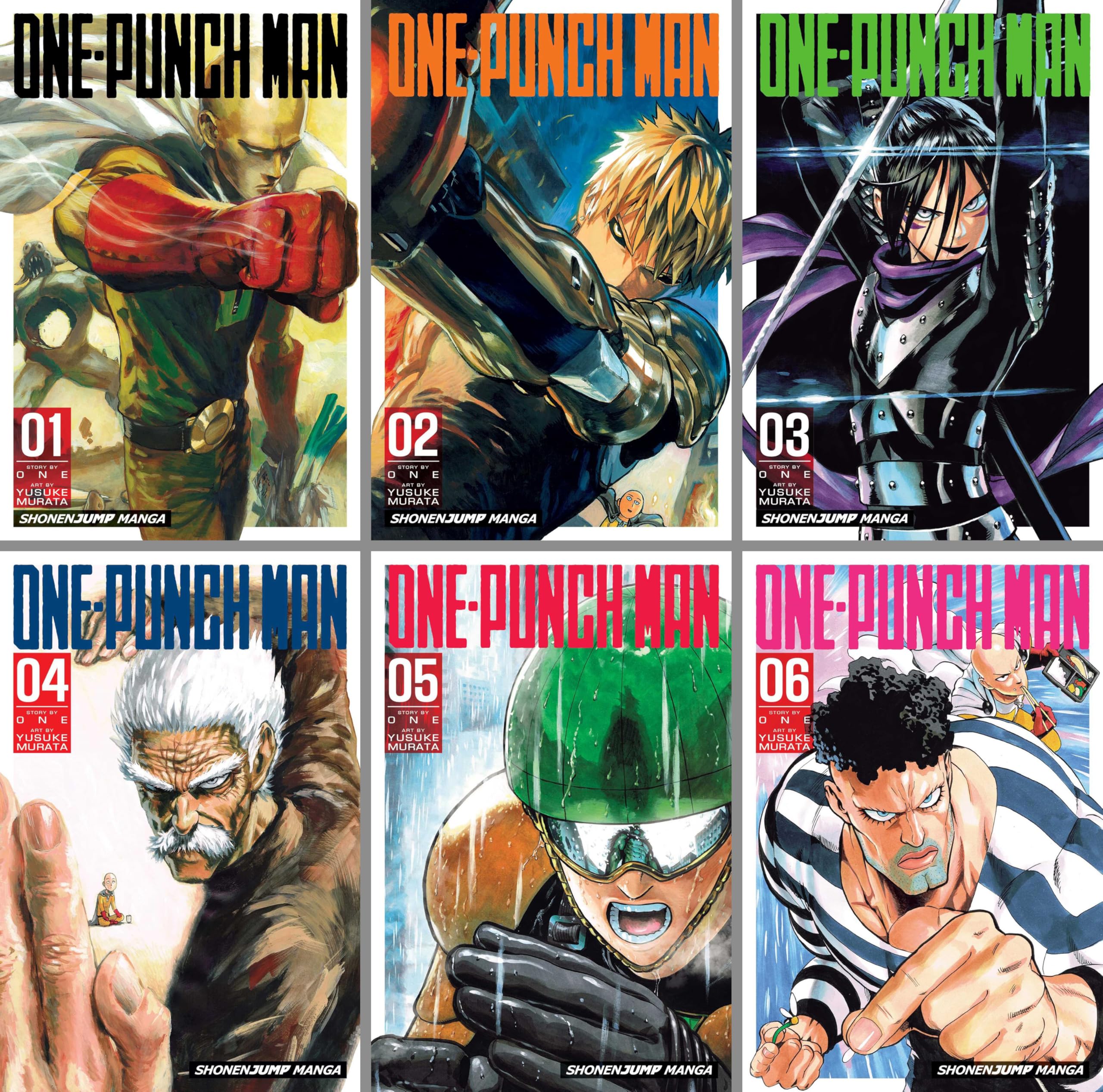 One-Punch Man Complete Manga Set Vol 1–32 by ONE | Full Series