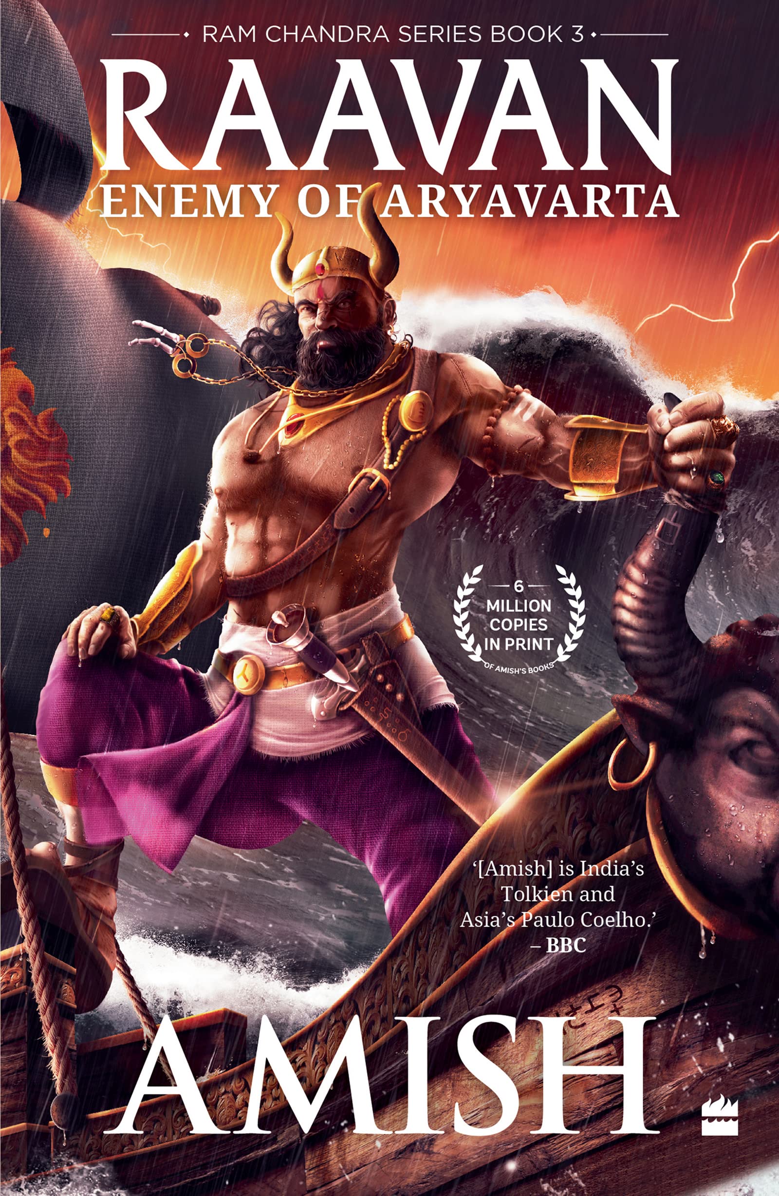 RAAVAN: ENEMY OF ARYAVARTA book cover