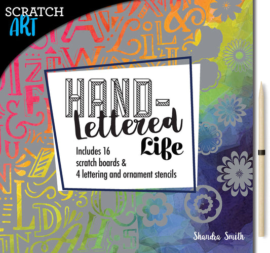 Scratch & Create: Hand Lettered Life book cover
