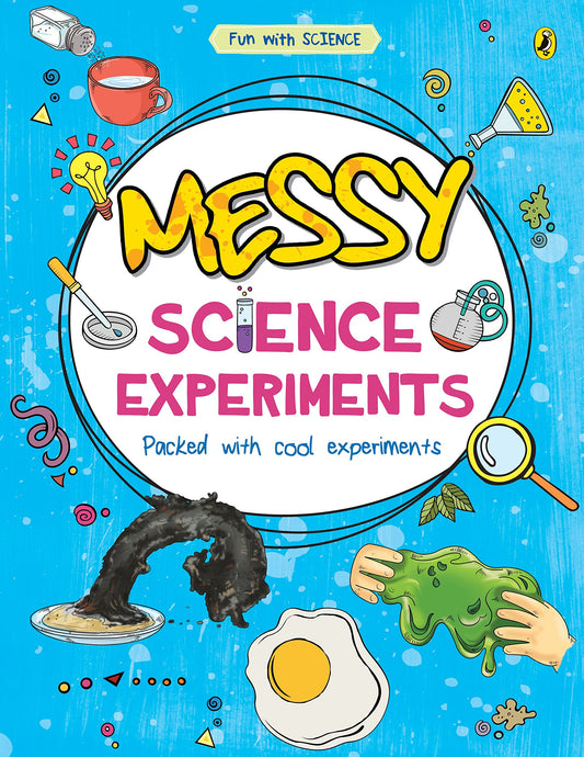 Messy Science Experiments book cover